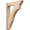 Ekena Millwork 5 1/2-in W x 22-in D x 30-in H Balboa Trad Rough Cedar Woodgrain TimberThane Outlooker, Primed Tan OUTUR055X22X30BOA04RCPR - alternate 1